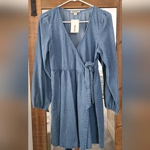 American eagle denim dress